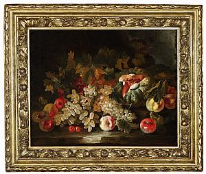 O Espadino (Castelli Giovanni Paolo) natureza morta com frutas VENDIDO
